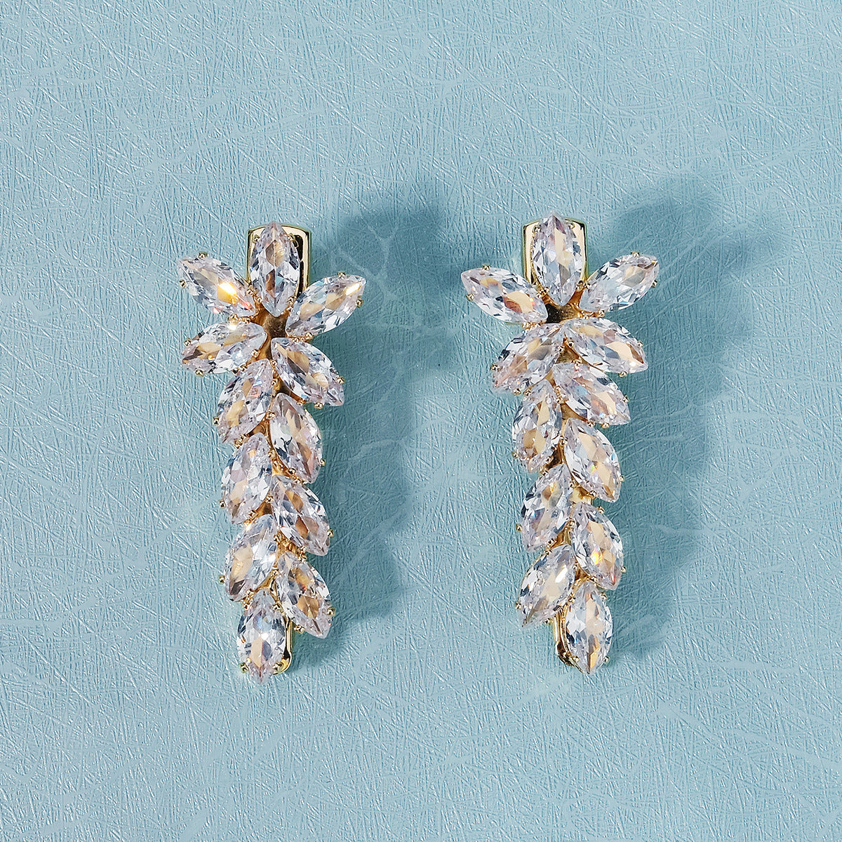 Korean Version All-match Crystal Wheat Barrettes