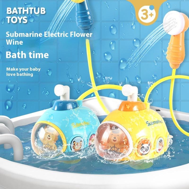 Bath Water Spray Electric Submarine Water Playing Artifact