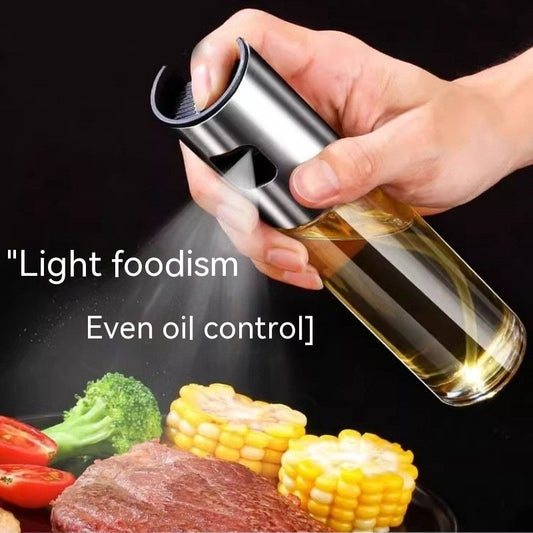 Kitchen Household High-pressure Glass Spray Bottle