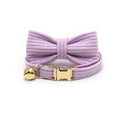 Handsome Cat Bow Corduroy Cat Collar