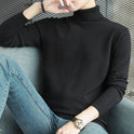 Men's High Neck Sweater Pullover For Warmth