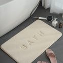 Cross-border Memory Foam Floor Mat Bathroom Bathroom Coral Fleece