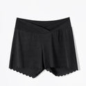 Pregnant Women's Safety Pants Summer Thin Low Waist Wide Leg Anti-exposure Shorts