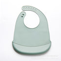 Thin Baby Eating Silicone Baby Bibs Oil-proof Waterproof Maternal And Child Supplies