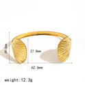 Starfish Shell Titanium Steel Bracelet Female Fashion