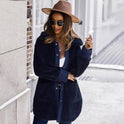 Furry Long Coat Winter Long-sleeved Double-faced Fleece Coat