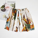 Women's Cotton Silk Shorts Plus Size Homewear Beach Pants