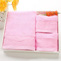 Cotton Three-piece Towel Veneer Cloth Thickened Hotel Bath Towel Embroidery