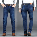 Men's Slim Stretch Slim Straight-leg Jeans