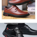 Soft Leather Casual Round Toe Leather Shoes