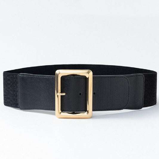 Women's Fashion Waist Girdle Elastic Wide Belt