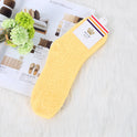 Solid Color Thick Warmth Floor Socks