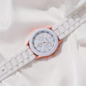 Simple Classic Imitation Leather Strap Watch Women's Suit