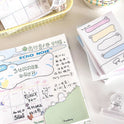 Cute Cartoon Hand Account Collage Message-leaving Sticky Note