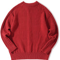 Men's Solid Color Long Sleeve Round Neck Fashion Sweater