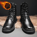 Martin Boots Men's Shoes Velvet Thermal And Thickening Cold-proof