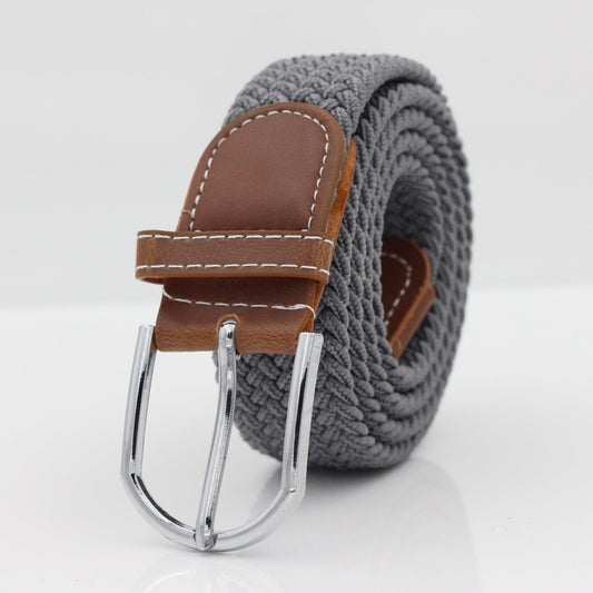 Simple Stretch And Breathable Canvas Woven Belt