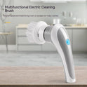 Electric Cleaning Brush 4 In 1 Spinning Scrubber Handheld Electric Cordless Cleaning Brush Portable