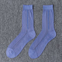 Pansy Loose Mouth Jacquard Weave Socks Thin