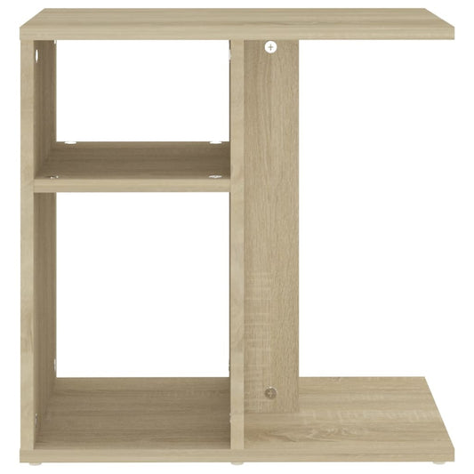 vidaXL Side Table Sonoma Oak 50x30x50 cm Engineered Wood