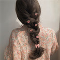 Soft Girl Cute Series Peach Hair Clip Hairpin