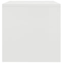 vidaXL Bedside Cabinet White 40x30x30 cm Engineered Wood