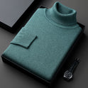 Trendy High-end Knitwear Men's Casual Sweater Warm Top Autumn And Winter New Base Ride Thickened