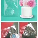 Transparent Palm Leaf Chocolate DIY Cake Decoration Plastic Mold
