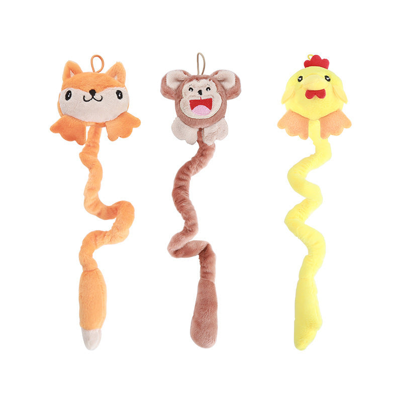 Creative Pet Supplies, Spring-loaded Plush Toys That Can Be Hung Up, Contain Catnip And Are Durable For Cats To Chew On