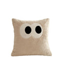 Cute Cartoon Big Eye Pillow Cushion, Bedroom Headboard Cushion Cover