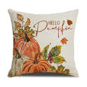 Thanksgiving Pillow Cover Pumpkin Decoration Cushion Cover