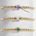 Women's Fashion Twelve Birthstone Beaded Bracelet
