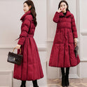 Women's Cotton-padded Clothes Mid-length Loose Bf Down Cotton Jacket Coat
