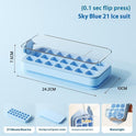 Household Pressing Food Grade Plastic Ice Tray Mold