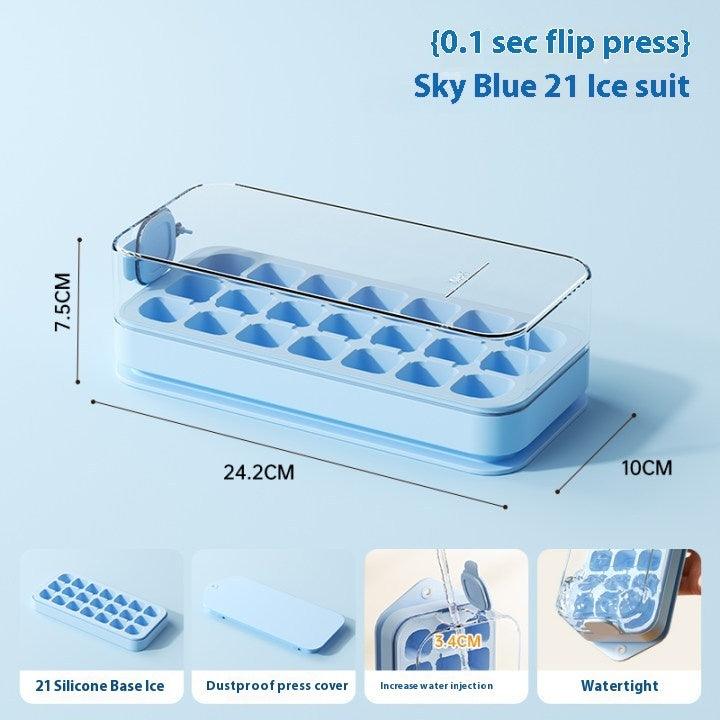 Household Pressing Food Grade Plastic Ice Tray Mold