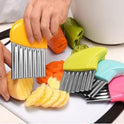 Corrugated Knife Cut Flower French Fries Knife