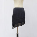 Women's SkirtLatin Dance Tassel Skirt For Women's Adult Short Skirt