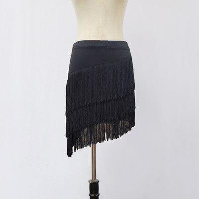 Women's SkirtLatin Dance Tassel Skirt For Women's Adult Short Skirt