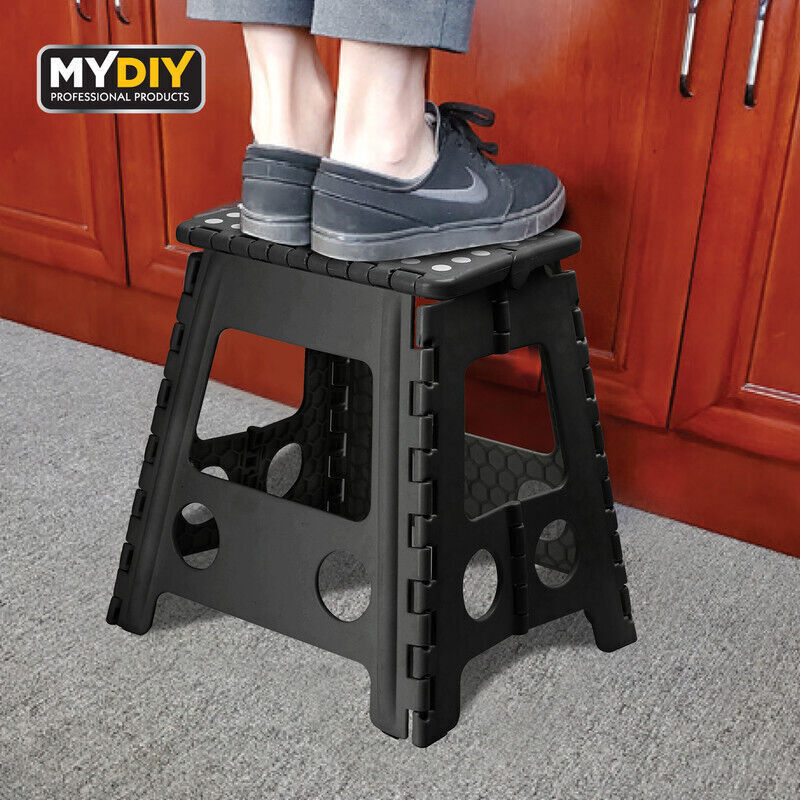 Large 150KG Folding Step Stool Multi Purpose Heavy Duty Home Kitchen Foldable UK