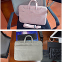 Laptop Bag Portable Shoulder Frosted PU