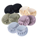 Lace Invisible Five Finger Half Soles Four Seasons Universal Non-slip Toe Socks Female