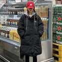 Winter Down Cotton Jacket Women's Coat Korean-style Mid-length