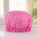 Double-layer Waterproof Shower Cap Disposable Hair