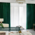Full Shading Australian Wool Plush Curtain Insulation Velvet Non-inverted Velvet Finished Product