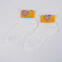 Women's Three-dimensional Bear Embossed Boat Socks