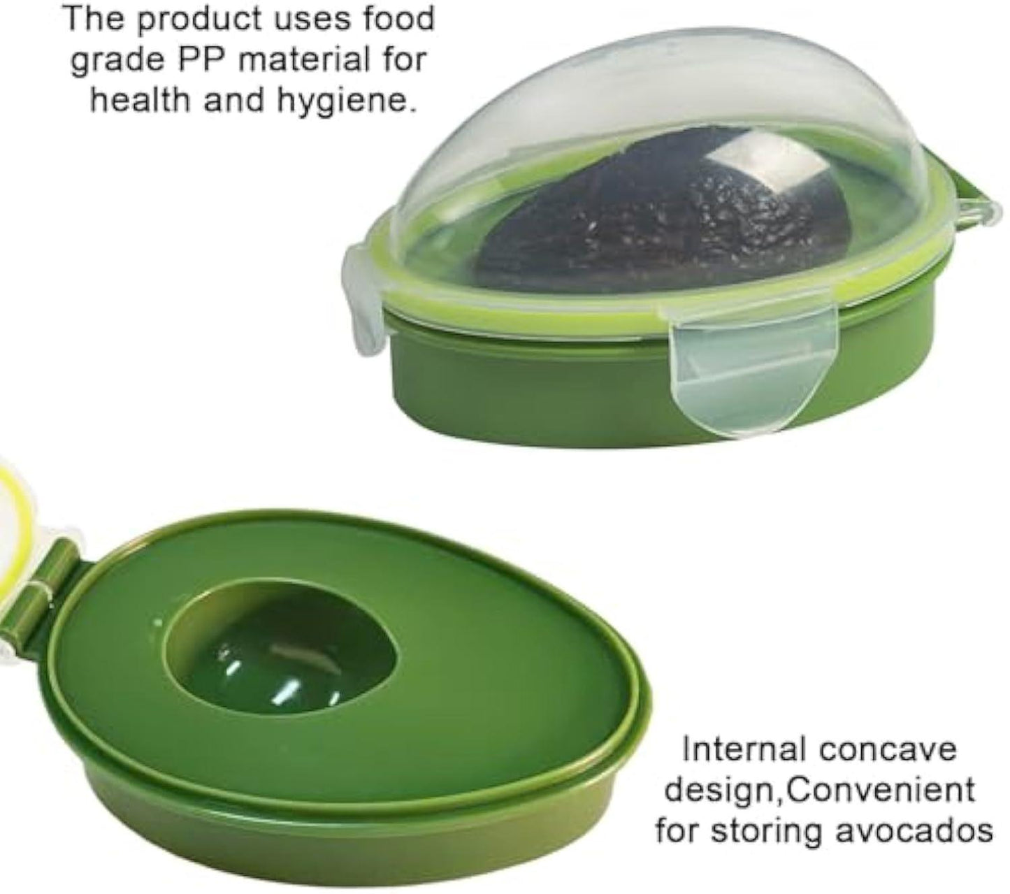 Avocado Food Saver Stretch Pod,Avocado Saver For Fridge,Avocado Fresh Keeper,Portable And Reusable Avocado Storage, Avocado Crisper, One Size