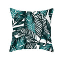 Green Plant Tassel Sofa Pillowcase