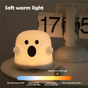Home Decor Silicone Night Light Bedside Table Lamp LED Touch Sensor Lamp For Girl Bedrooms Living Room Decoration Kids Birthday Gift Halloween Decorations