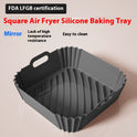 Food Grade Air Fryer Silicone Baking Tray