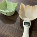 Pet Food Weighing Measuring Spoon Cat Dog Electronic